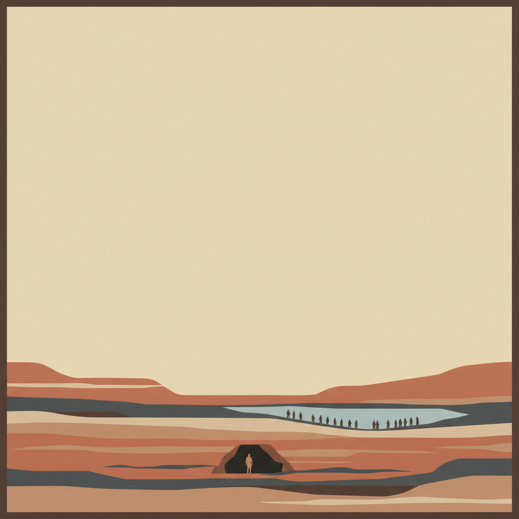 Archaeological Site of Atapuerca — illustrated travel poster