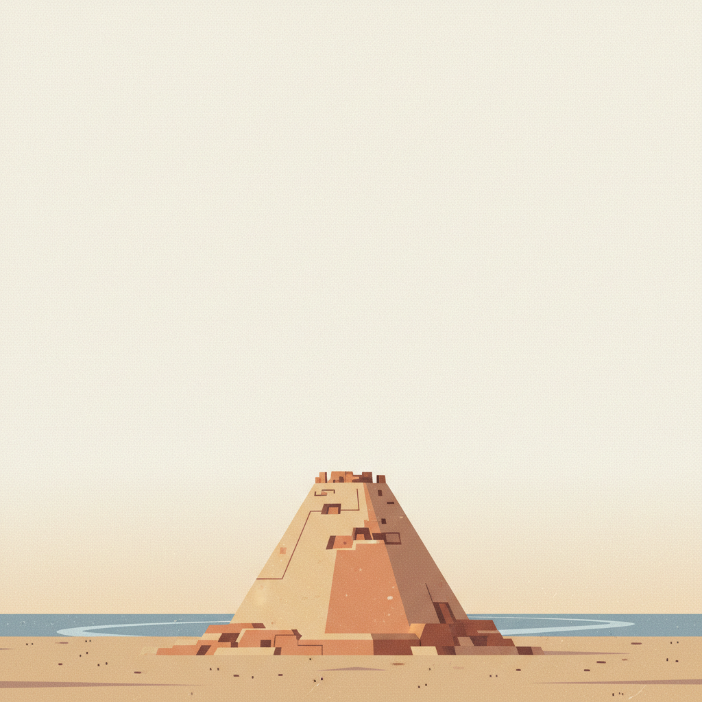 Arslantepe Mound — illustrated travel poster