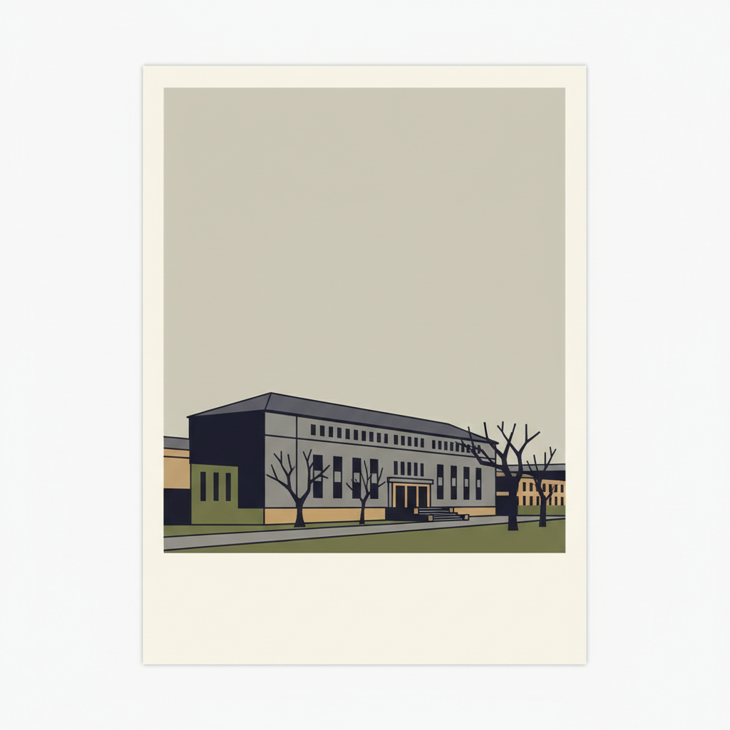 ESMA Museum and Site of Memory – Former Clandestine Centre of Detention, Torture and Extermination — illustrated travel poster