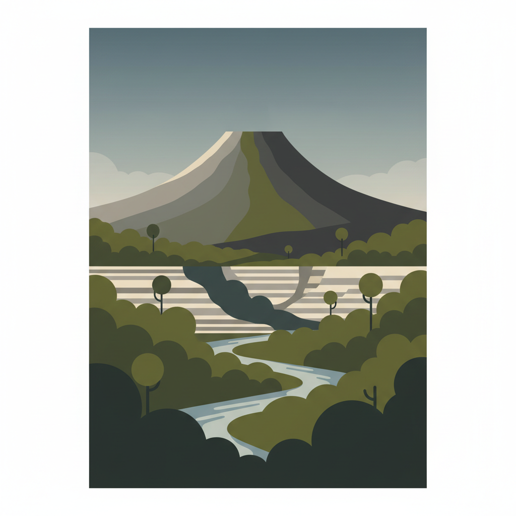 Gondwana Rainforests of Australia — illustrated travel poster