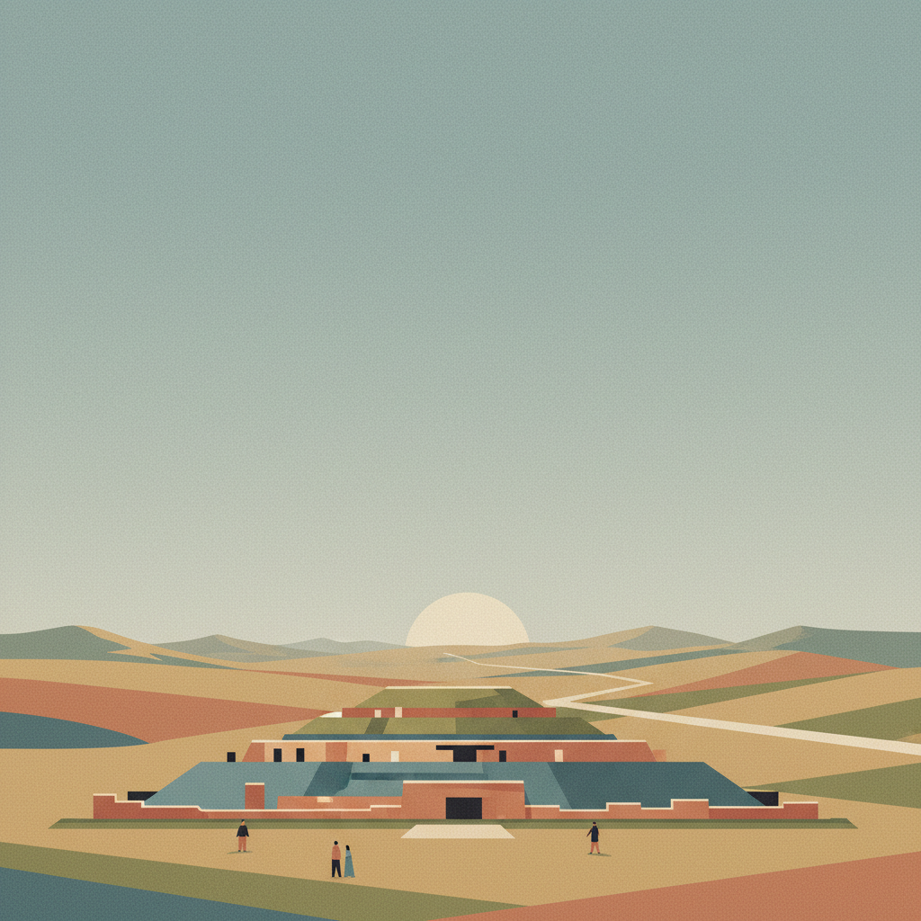 Gordion — illustrated travel poster