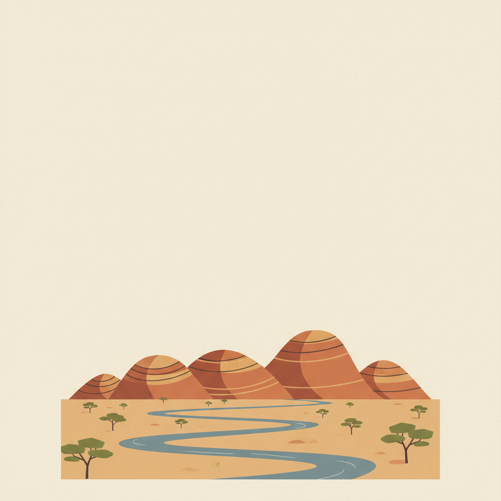 Purnululu National Park — illustrated travel poster
