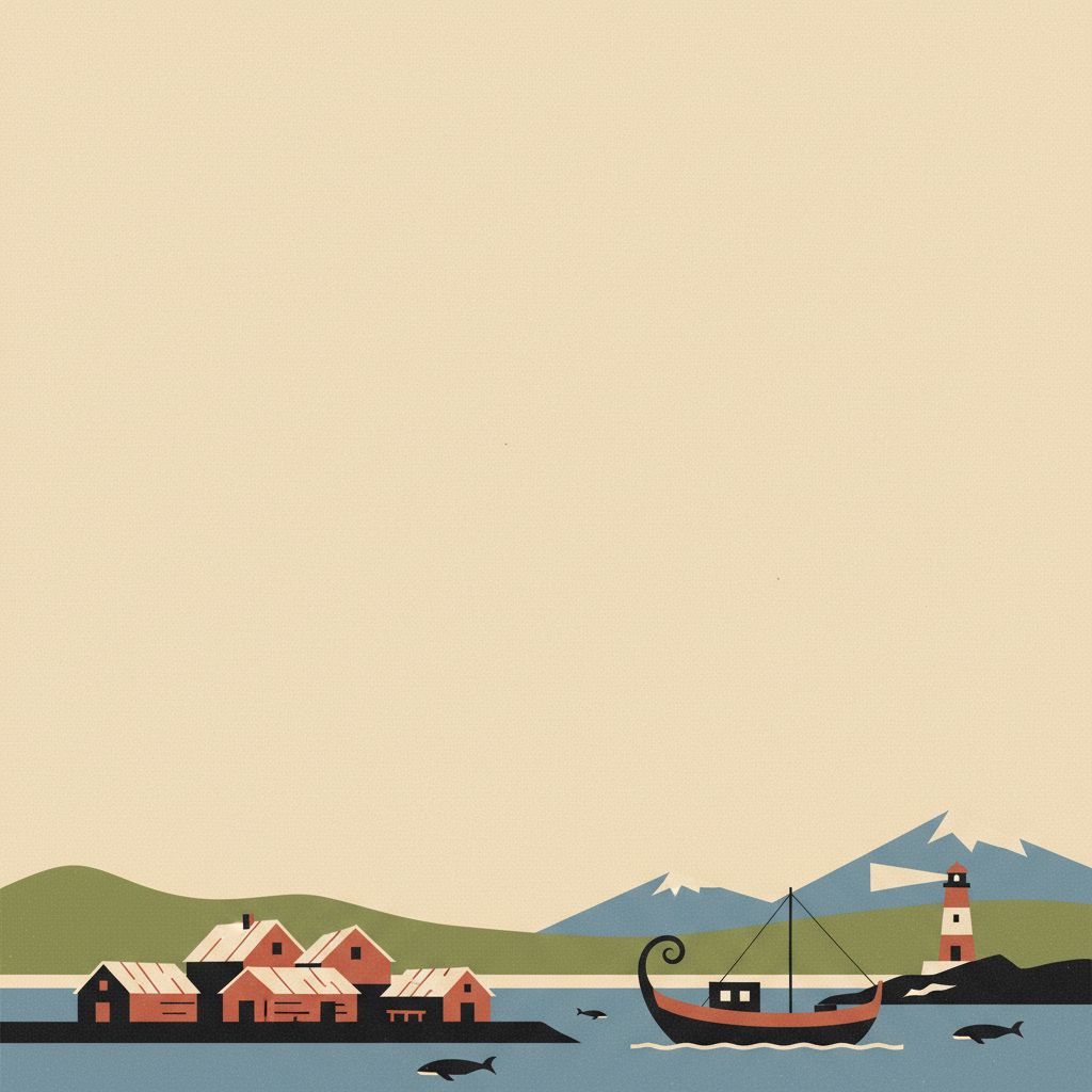 Red Bay Basque Whaling Station — illustrated travel poster