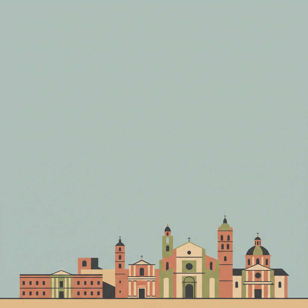 Renaissance Monumental Ensembles of Úbeda and Baeza — illustrated travel poster
