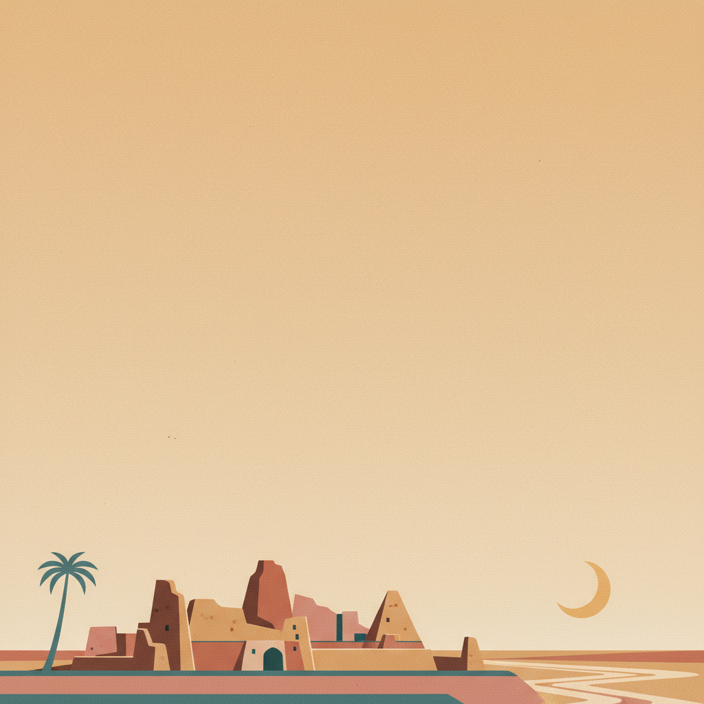 Shahr-i Sokhta — illustrated travel poster