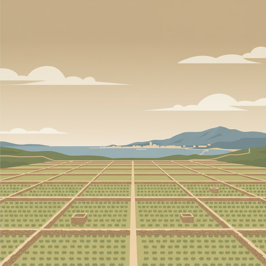 Stari Grad Plain — illustrated travel poster