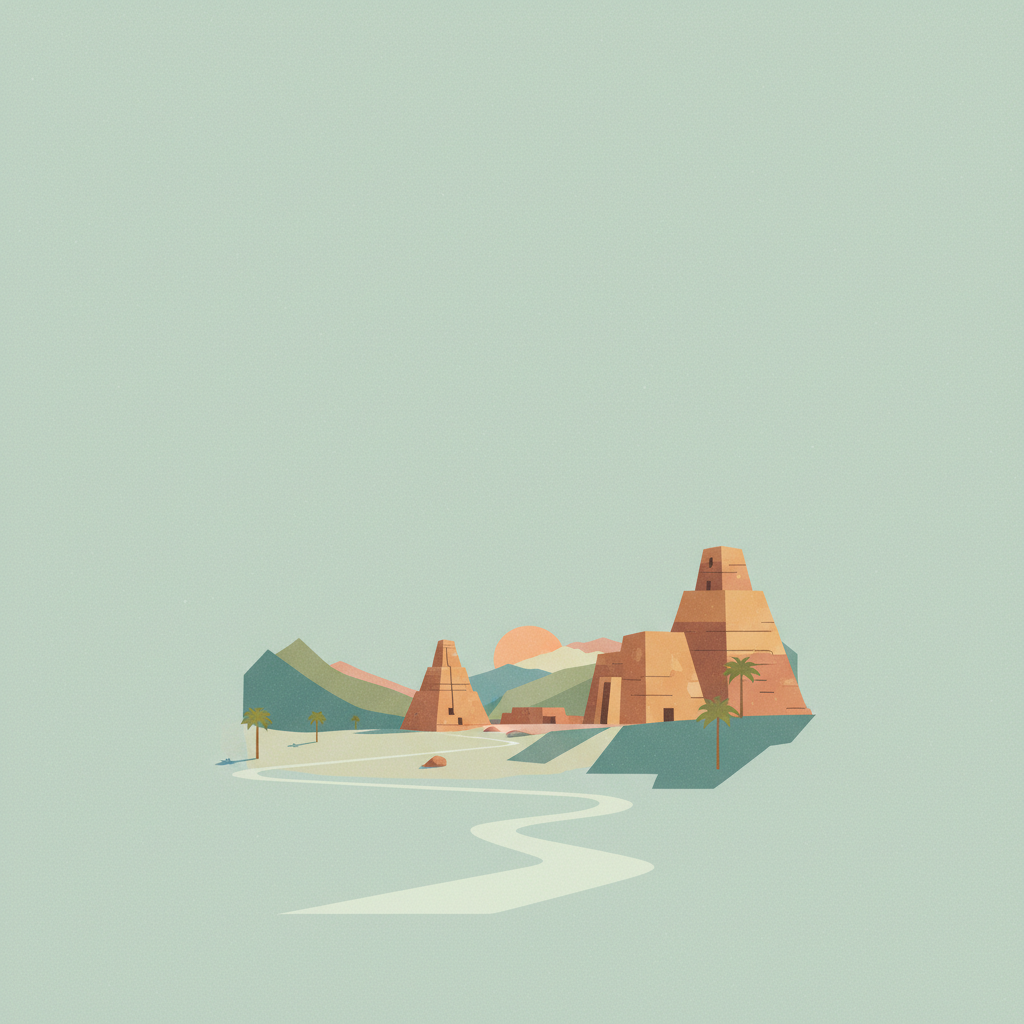 Susa — illustrated travel poster