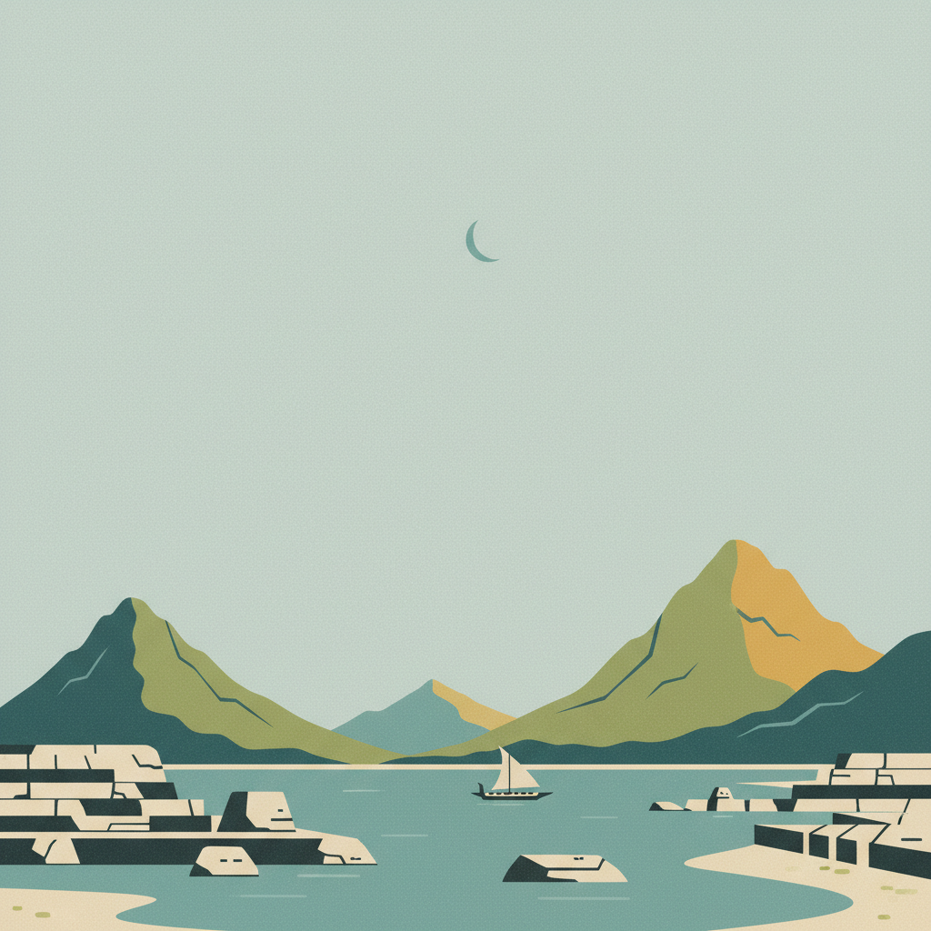 Taputapuātea — illustrated travel poster