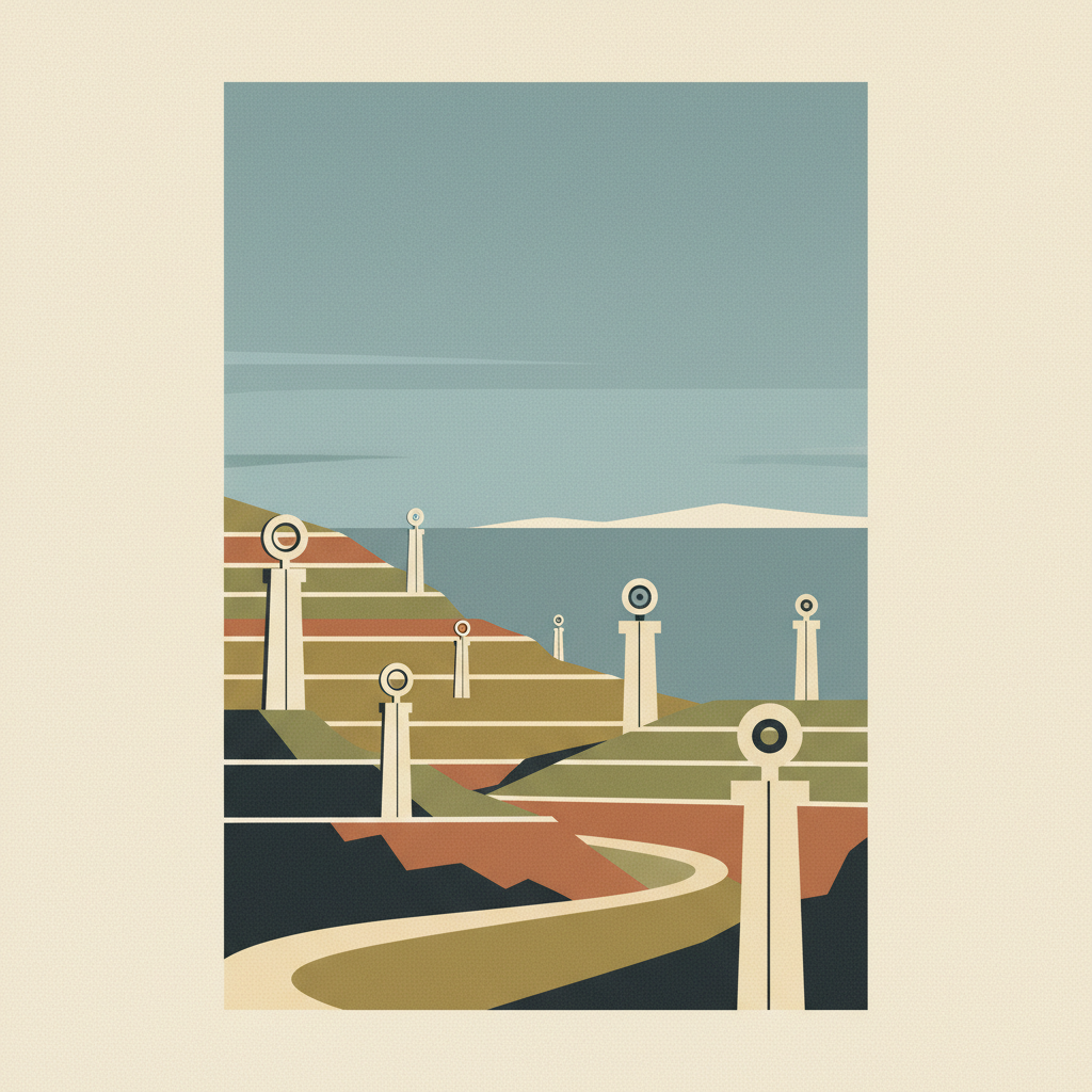 The Gedeo Cultural Landscape — illustrated travel poster