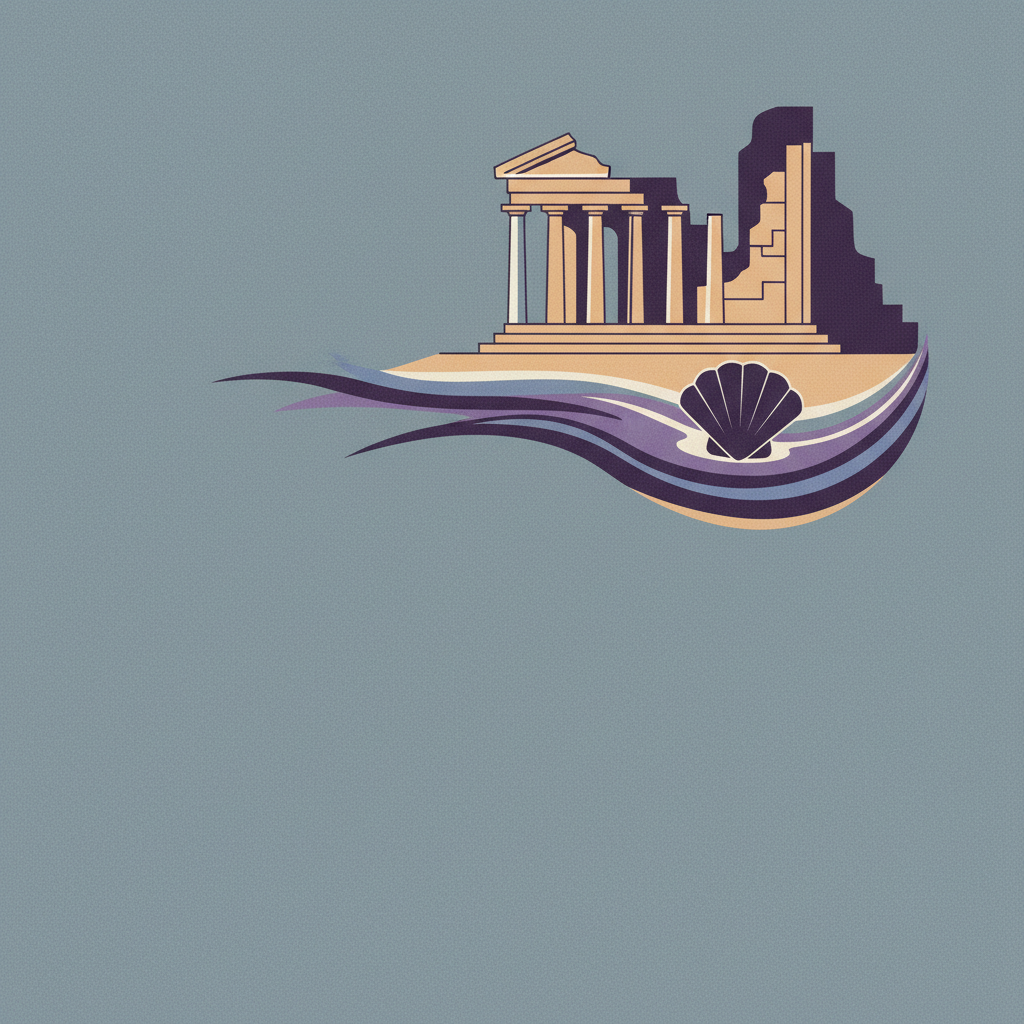 Tyre — illustrated travel poster